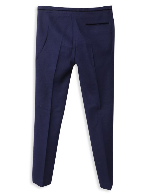 Haider Ackermann Haider Ackermann Tailored Trousers In Navy Blue Wool